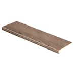 Hillsburn 47 in. L x 12.15 in. W x 2.28 in. T Laminate Stair Tread Cover Adhesive