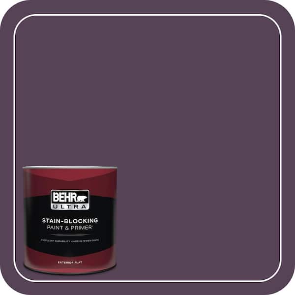 BEHR ULTRA 1 qt. #S-H-690 Interlude Flat Exterior Paint & Primer