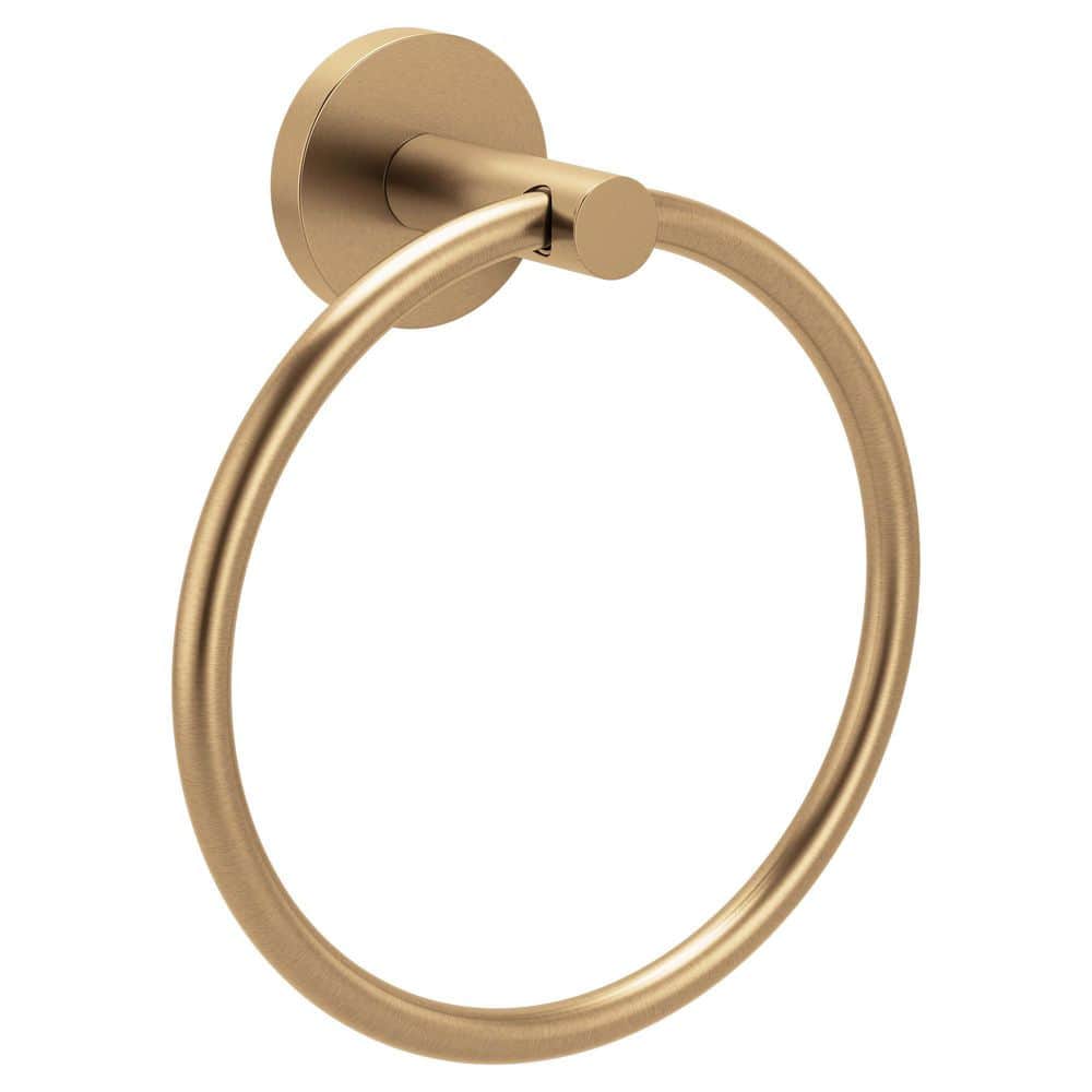 Arlys Wall Mounted Hand Towel Ring in Bronzed Gold price history on PriceWatchPro