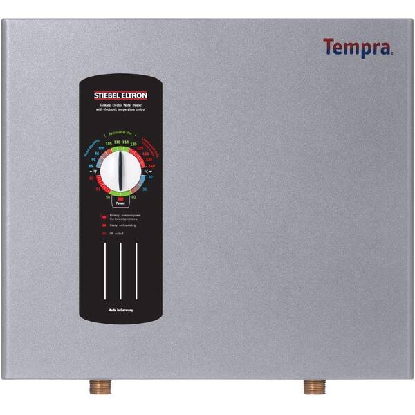 Stiebel Eltron Tempra 20 Self-Modulating 19.2 kW 3.90 GPM Electric Tankless Water Heater