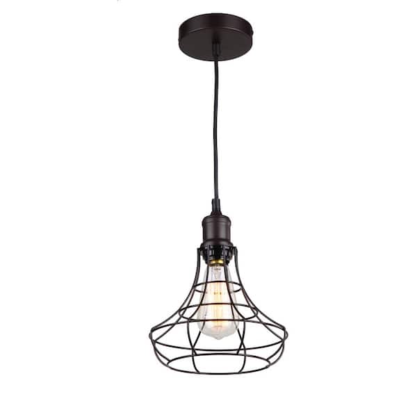 Illumine 1-Light Ebony Bronze Pendant