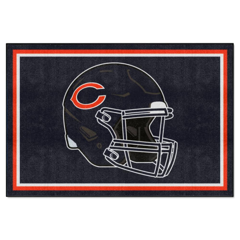 Fanmats Chicago Bears 5ft. x 8 ft. Plush Area Rug