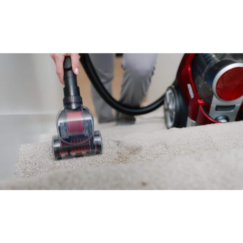 Vortex Red Bagless HEPA Canister Vacuum for Commercial Use