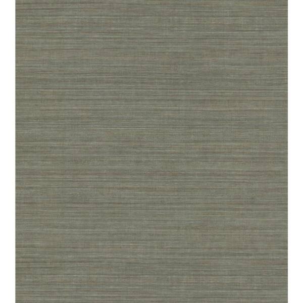York Wallcoverings Green Silk Elegance Paper Wallpaper Matte, 27 in. x 27 ft.