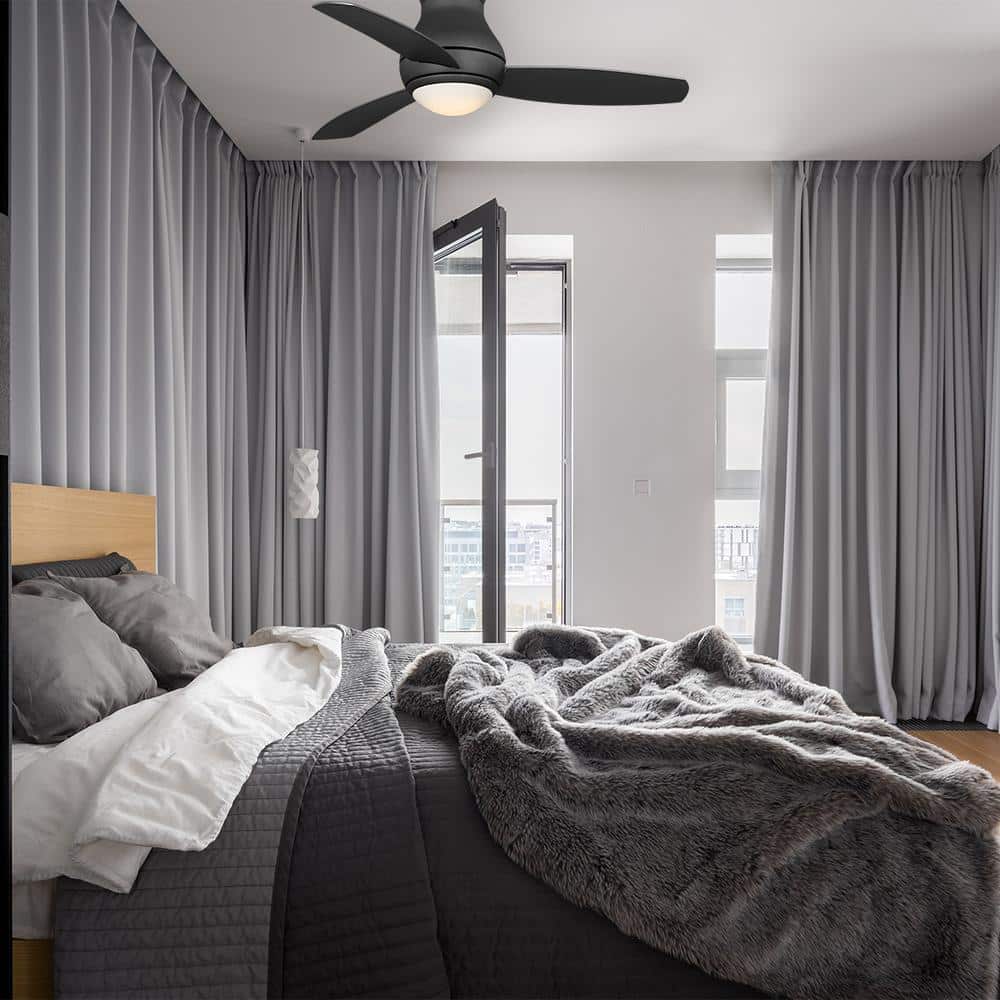 Batalie Breeze 52" Bronze Ceiling Fan with Palm Leaf Blades