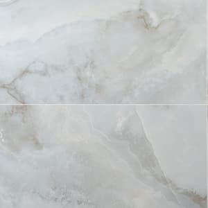 Jume Onyx Pearl 23.62 in. x 47.24 in. Polished Porcelain Floor and Wall Tile (15.49 sq. ft./Case)