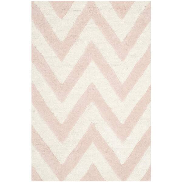 SAFAVIEH Cambridge Light Pink/Ivory 2 ft. x 3 ft. Area Rug