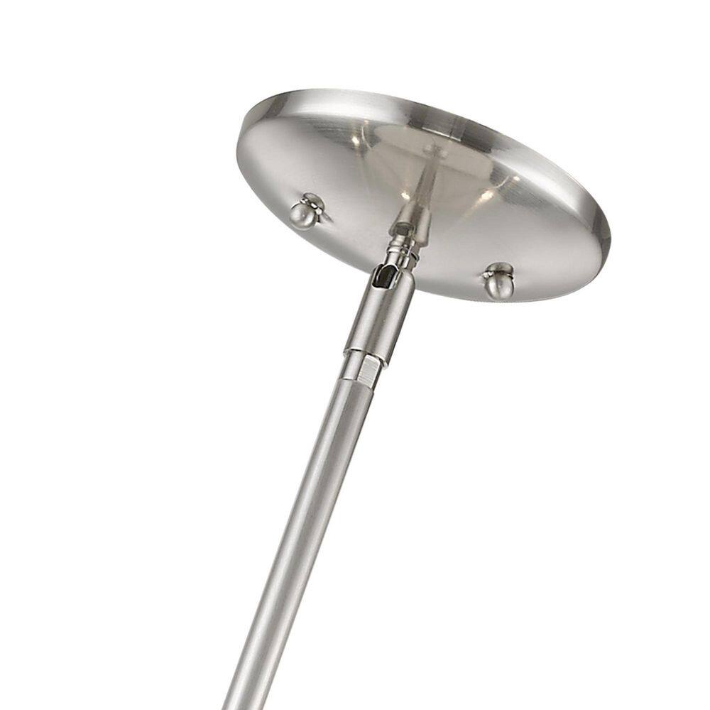 Lansdale 34" Brushed Nickel 8-Light Chandelier