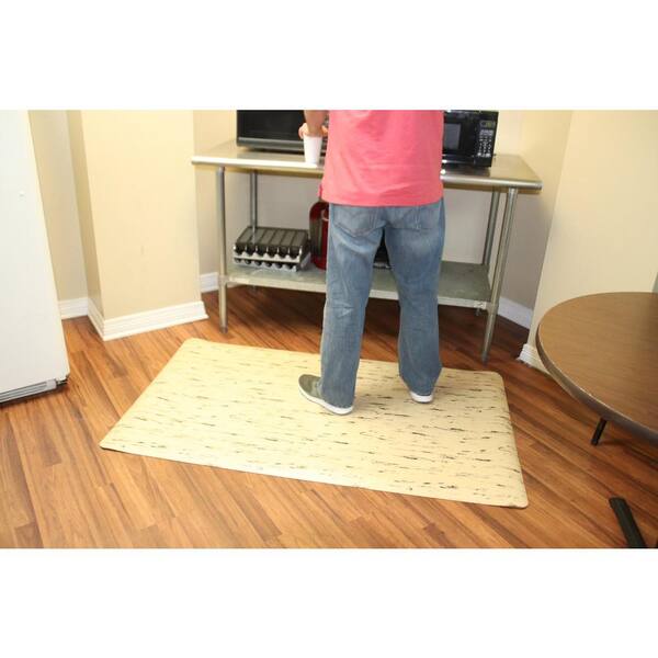 TR Industrial 2-ft x 3-ft Dark Gray Rectangular Indoor Anti-fatigue Mat in  the Mats department at