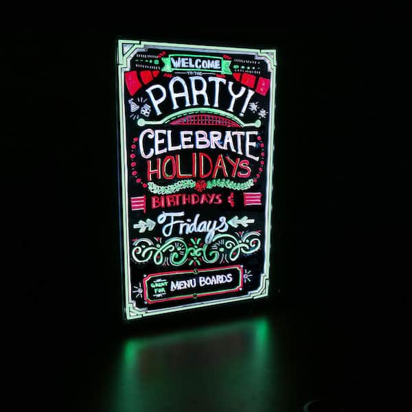 Everbilt 16 in. x 24 in. LED Message Board EMB1624 - The Home Depot