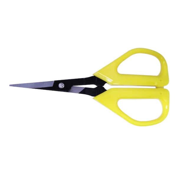 Lumo-X Trimming Scissors 1 Pack Pruning Snips with STRAIGHT Blades and  Tantanium Coating for Precision Buds Trimming, Indoor/Outdoor Garden  Trimming