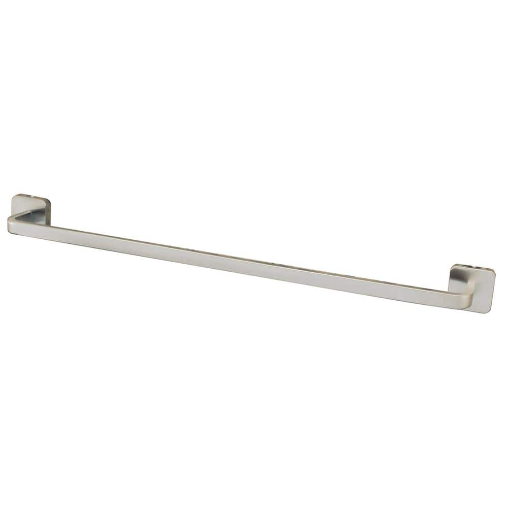 Speakman Kubos 24 in. Wall-Mounted Towel Bar in Brushed Nickel SA-2407 ...