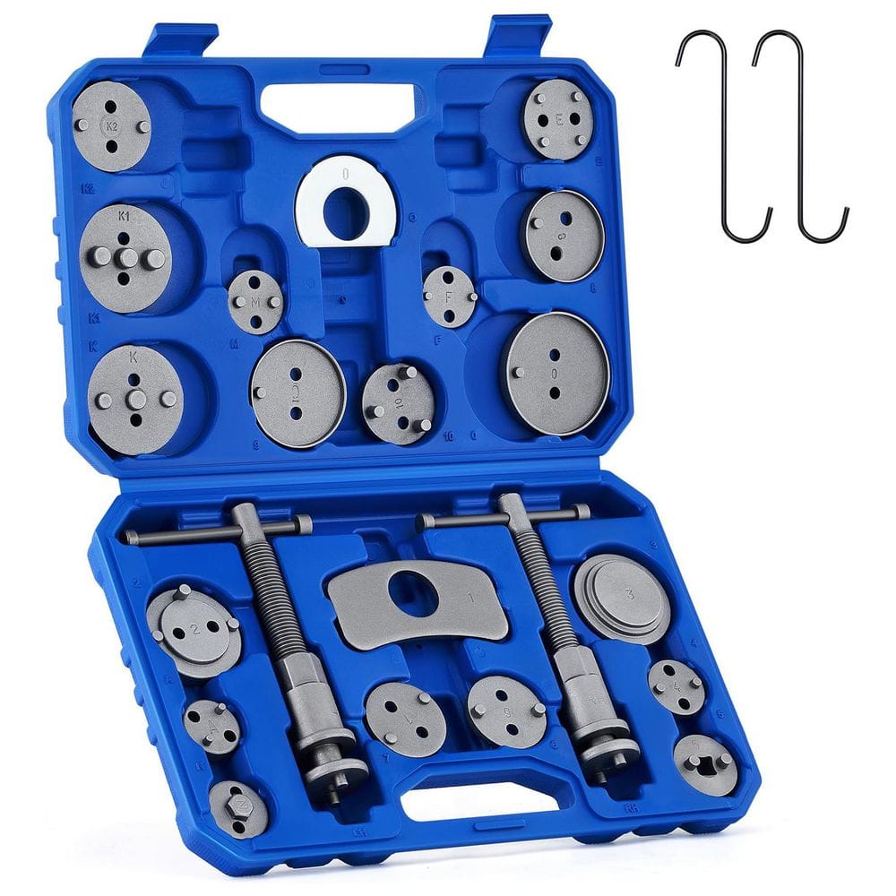 ハイドロ　シリンダー　スプリング　４本セット　シボレー　aボディ　エルカミーノ 24 Piece Steel Brake Caliper Compression Tool Kit Universal Disc