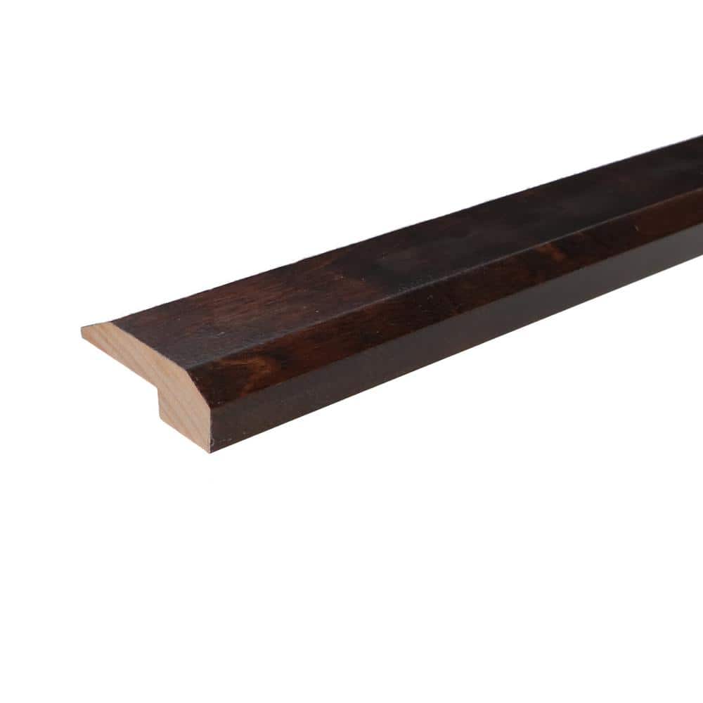 Roppe Solid Hardwood Stafford 0 38 In T X 2 In W X 78 In L Multi Purpose Reducer Hth0318 The Home Depot