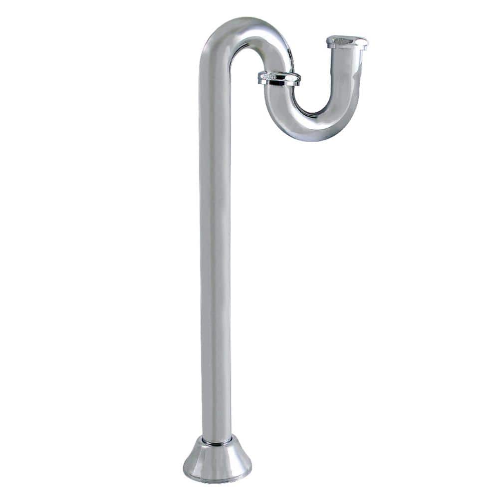 1-1/4 in. Brass S-Trap, 18-Gauge in Polished Chrome price history on PriceWatchPro