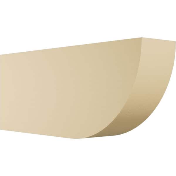 Ekena Millwork Standard Durham 4 in. W x 8 in. H x 20 in. D Signature Urethane Rafter Tail Outlooker