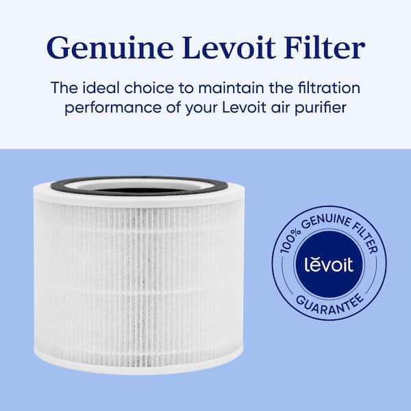 LEVOIT Core 300-P 7.76 in. x 6.22 in. x 7.76 in. 3-Stage