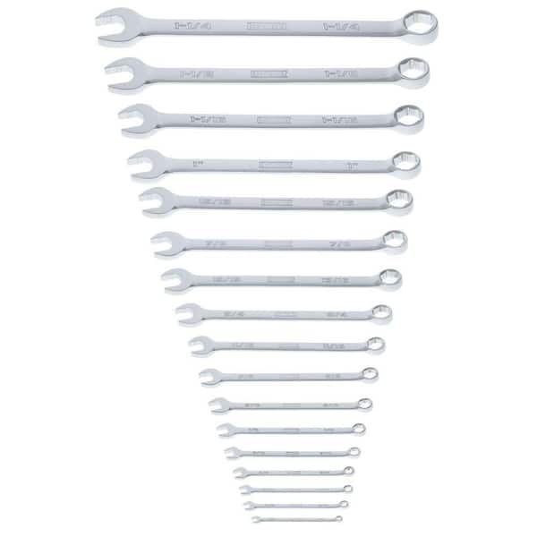 TOUGHSERIES SAE Combination Wrench Set (17-Piece)