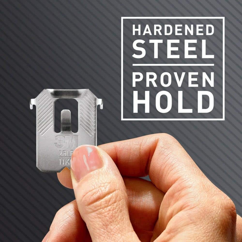 3M CLAW 25 lb Hardened Steel Drywall Picture Hanger with Spot Marker