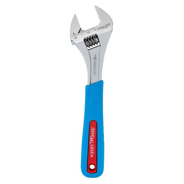 CODE BLUE 12 in. Adjustable Wrench 812WCB - The Home Depot