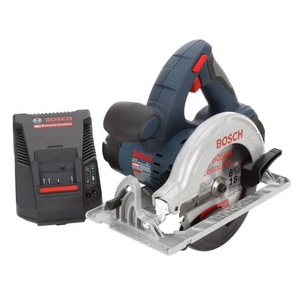 Bosch 18-Volt Lithium-Ion Circular Saw with 1 Fat Pack Battery and Charger