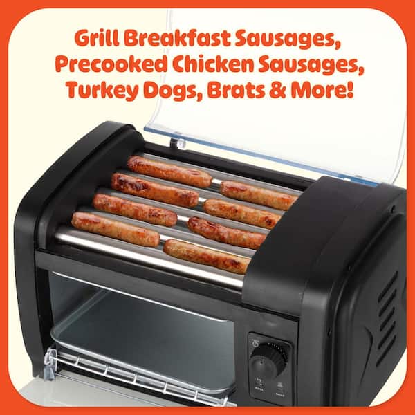 Machine à Corn Dogs Et Hot Dogs - 850W, 6 Emplacements - Préparez Des Snacks Maison En Quelques Minutes - 10