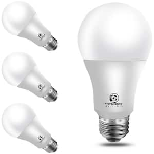 100-Watt Equivalent 13.5-Watt A19 LED Light Bulb Non-Dimmable 1600 Lumens 3000K E26 Base (4-Pack)