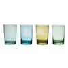 Storied Home 20 oz. Clear Tinted Bubble Drinking Glass DF6626SET - The Home  Depot