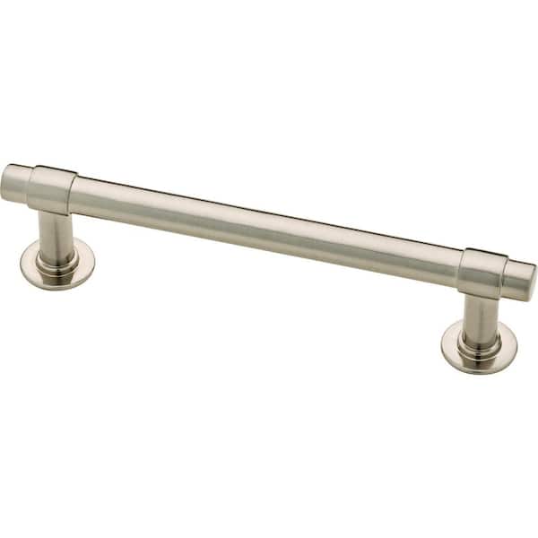 Franklin Brass Franklin Brass with Antimicrobial Properties Bar Pull in Satin Nickel, 4 in. (102 mm), (5-Pack)