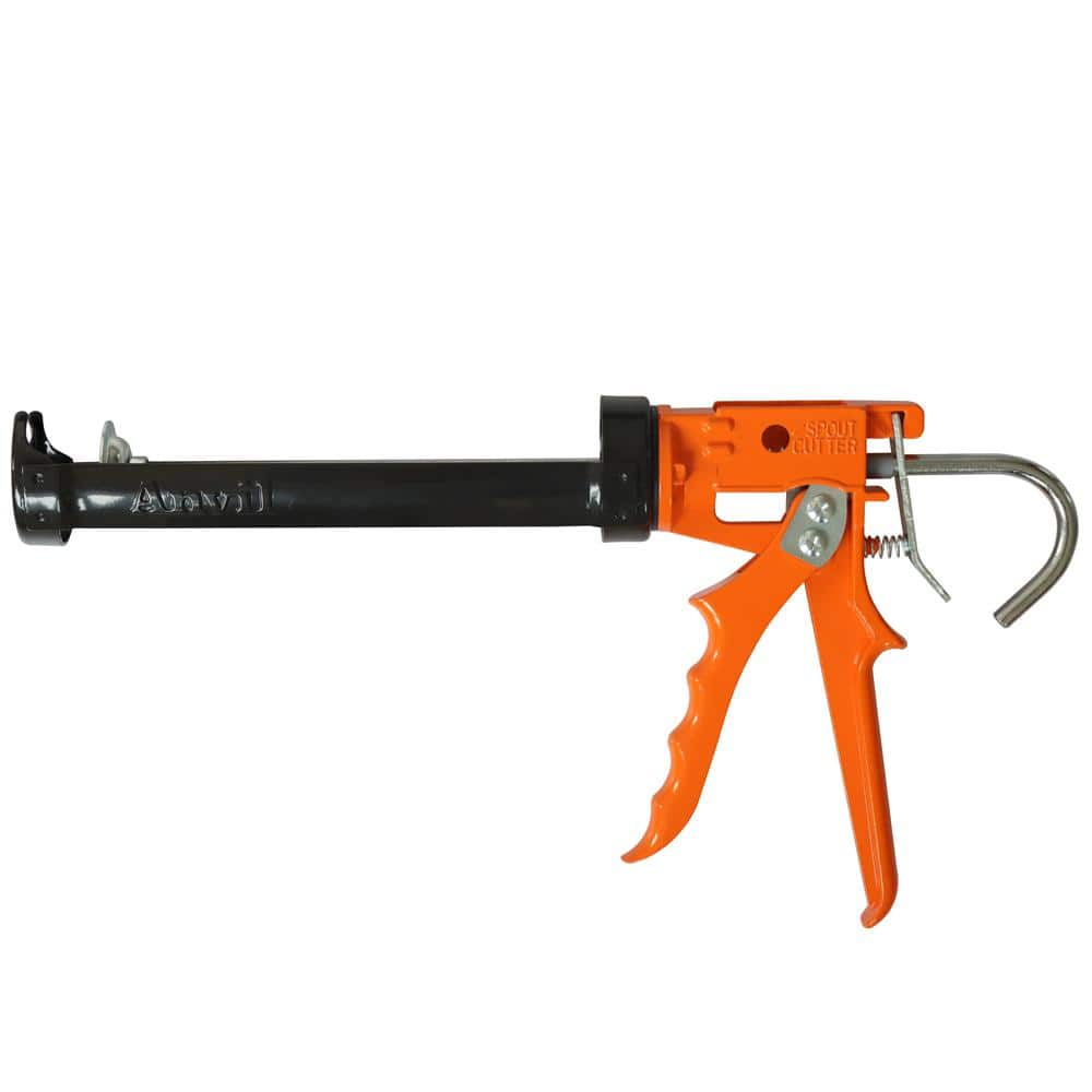 CONFAST 10 oz Manual Caulking Gun with Rubber Trigger