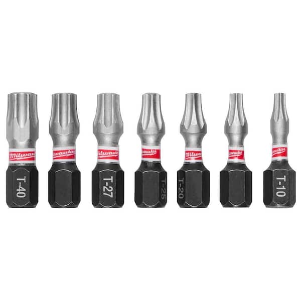 Milwaukee SHOCKWAVE Impact Duty 1 in. T15 - T40 Torx Alloy Steel