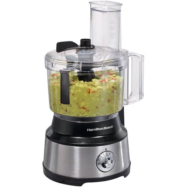  Hamilton Beach Stack & Snap Food Processor and Vegetable Chopper,  Black & Electric Vegetable Chopper & Mini Food Processor, 3-Cup, 350 Watts,  for Dicing, Mincing, and Puree, Black: Home & Kitchen