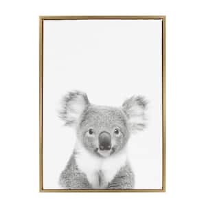 Sylvie "Koala II" by Tai Prints Framed Canvas Wall Art