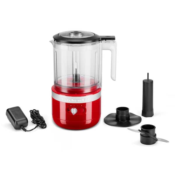 KitchenAid 3.5 Cups-Watt Empire Red Mini Food Chopper at