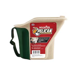 1 qt. Pelican Hand-Held Paint Bucket with Brush Magnet