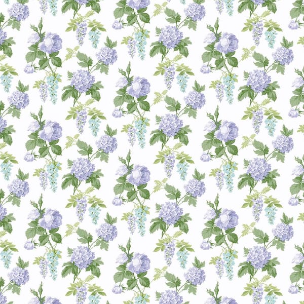 Norwall Mini Rose in Purple, Turqouise and Green