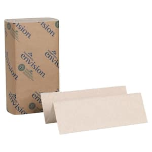 Envision Brown Multi-Fold Paper Towels (4000 per Carton)