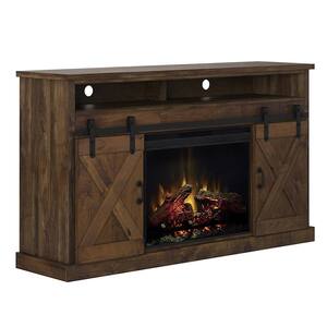 Farmhouse 66 in. Aged Whiskey TV Stand Fits TV's up to 70 in.