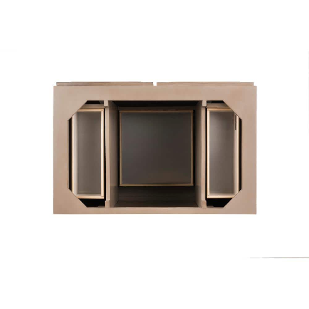 Portland 36" Whitewashed Walnut Single Vanity Base