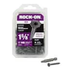 #9 x 1-5/8 in. Serrated Flat Head Star Drive Cement Board Screws (140-Pack)