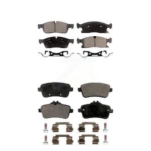 Front Rear Ceramic Brake Pads Kit For Mercedes-Benz ML350 GLE350 GLS450 GL450 GL350 ML400 KTC-100214