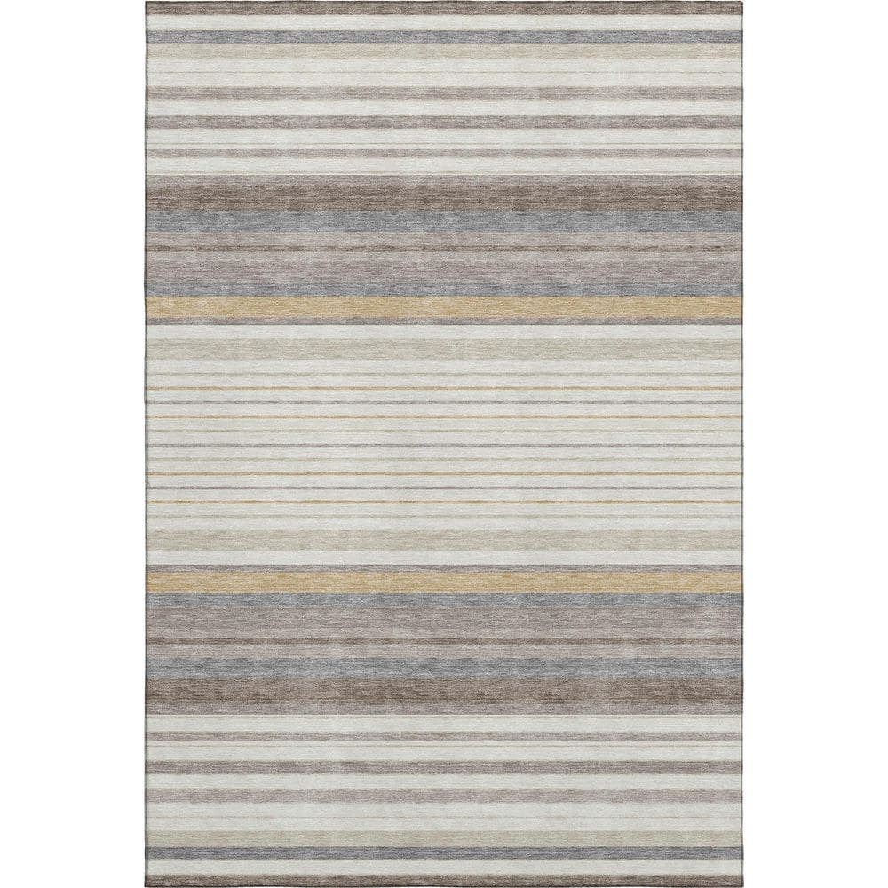 Mayfield Premium Machine Washable Abstract AMF2330 Ivory 5 ft. x 7 ft. 6 in. Area Rug price history on PriceWatchPro