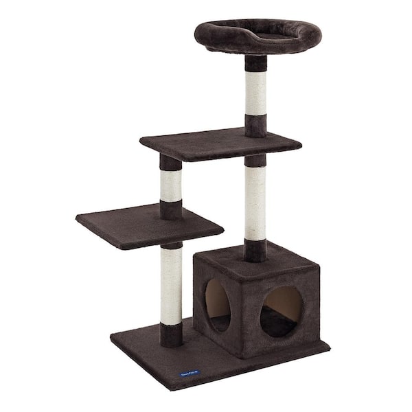 Randolph 43 in. Brown Cat Tree