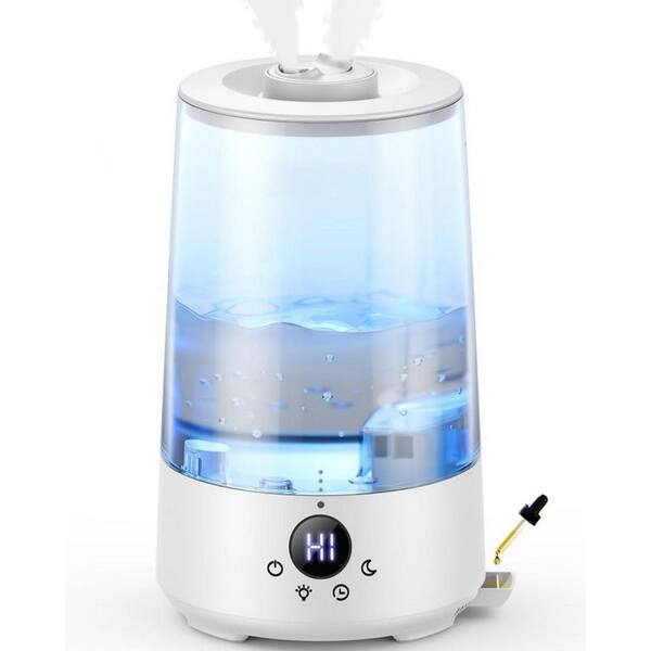 Crane 1 Gal. Drop Ultrasonic Cool Mist Humidifier for Medium to