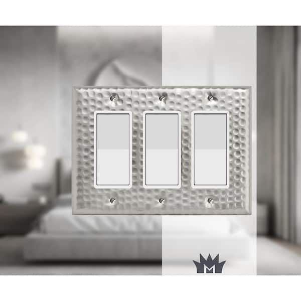 Monarch Abode Hand Hammered Decorative Wall Plate Switch Plate ...