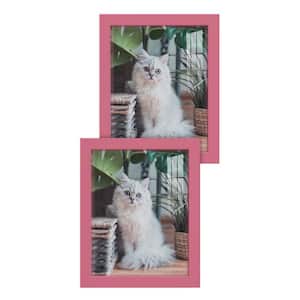 Wexford Home Grooved 4 in. x 6 in. Red Picture Frame (Set of 2) WF107B-2 -  The Home Depot