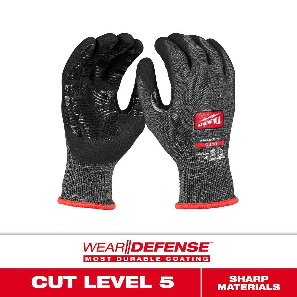 Cut Level 5 High Dexterity Nitrile Dipped Gloves w/ WEAR-DEFENSE Protection price history on PriceWatchPro
