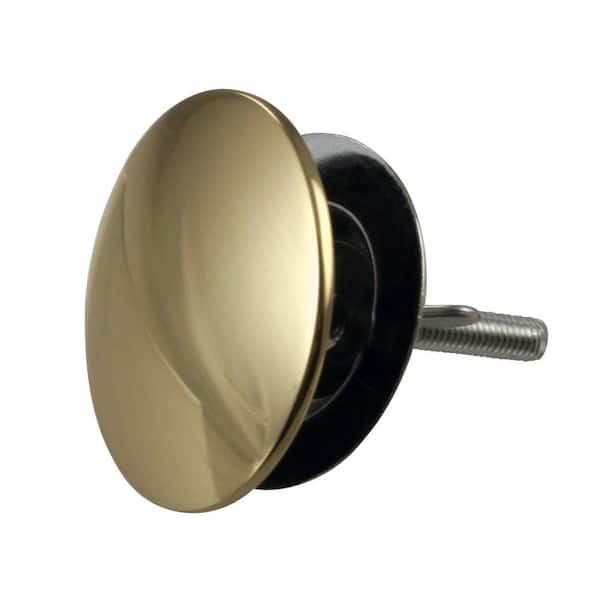 Westbrass 2 in. Kitchen Sink Hole Cover, Polished Brass