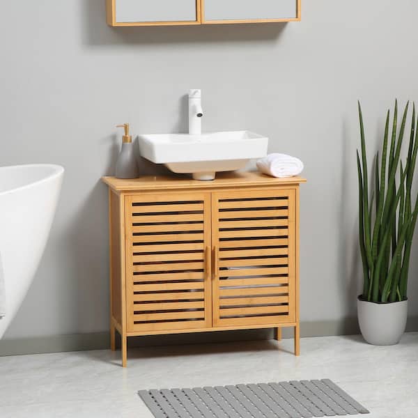 Bathroom Storage Rack Without Drilling, Toilet Washbasin Wall