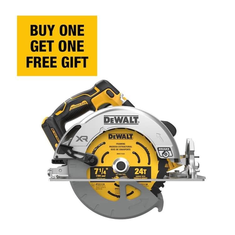 DEWALT 20-Volt MAX 7-1/4 in. Cordless Circular Saw (Tool Only)